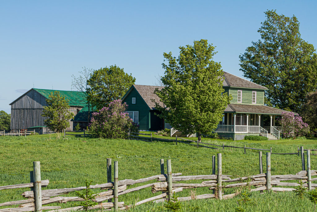 Farmhouse with view