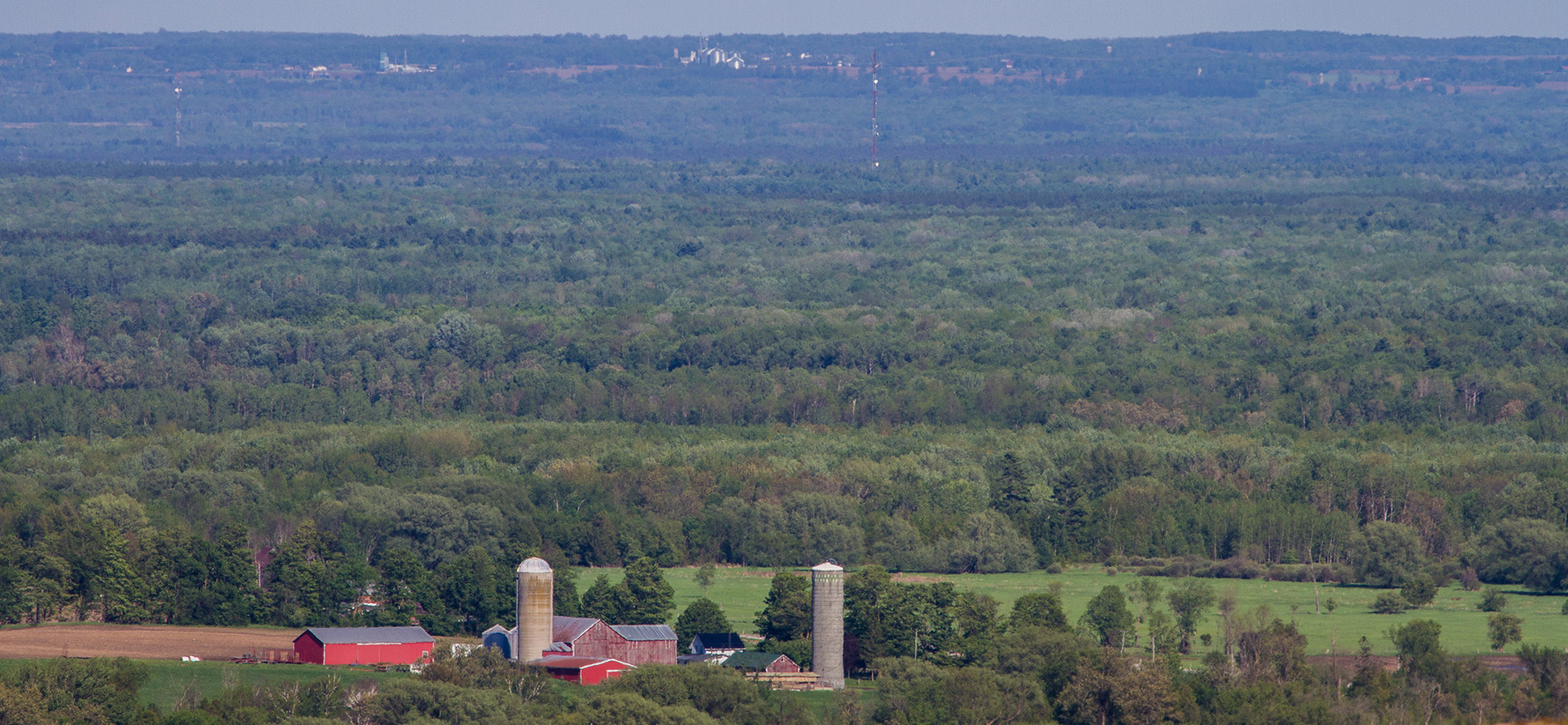 The Purple Hills Enveloping Creemore